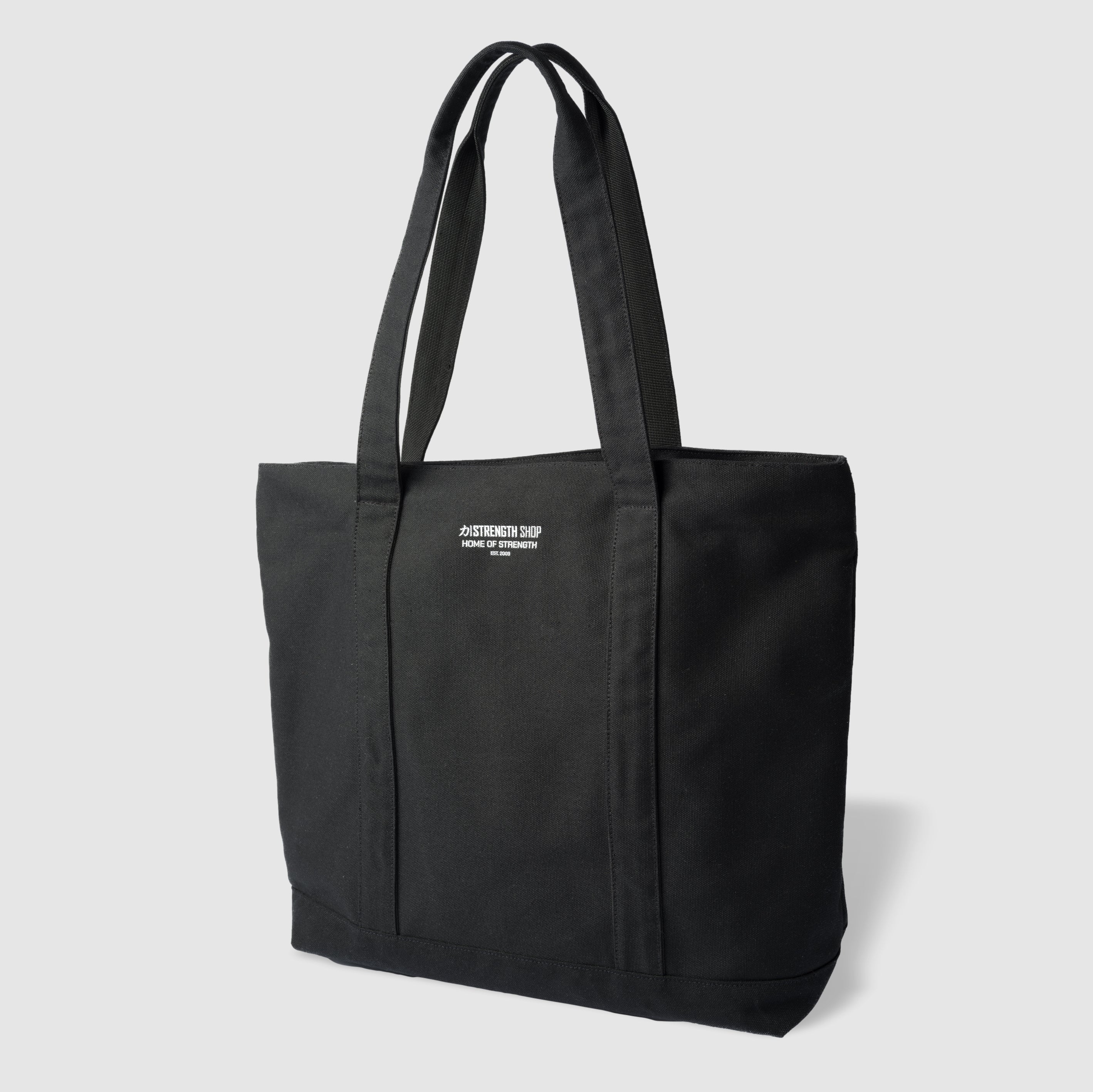 strength-shop-tote-bag-canvas-gym-tragetasche image 1