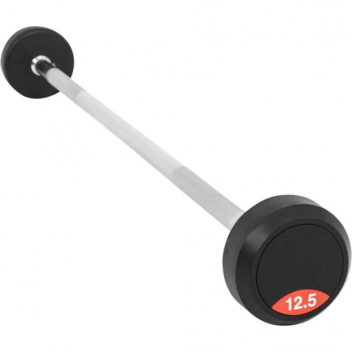 gorilla-sports-barbells-gummi-20-45-kg-fertig-montierte-langhanteln image 5