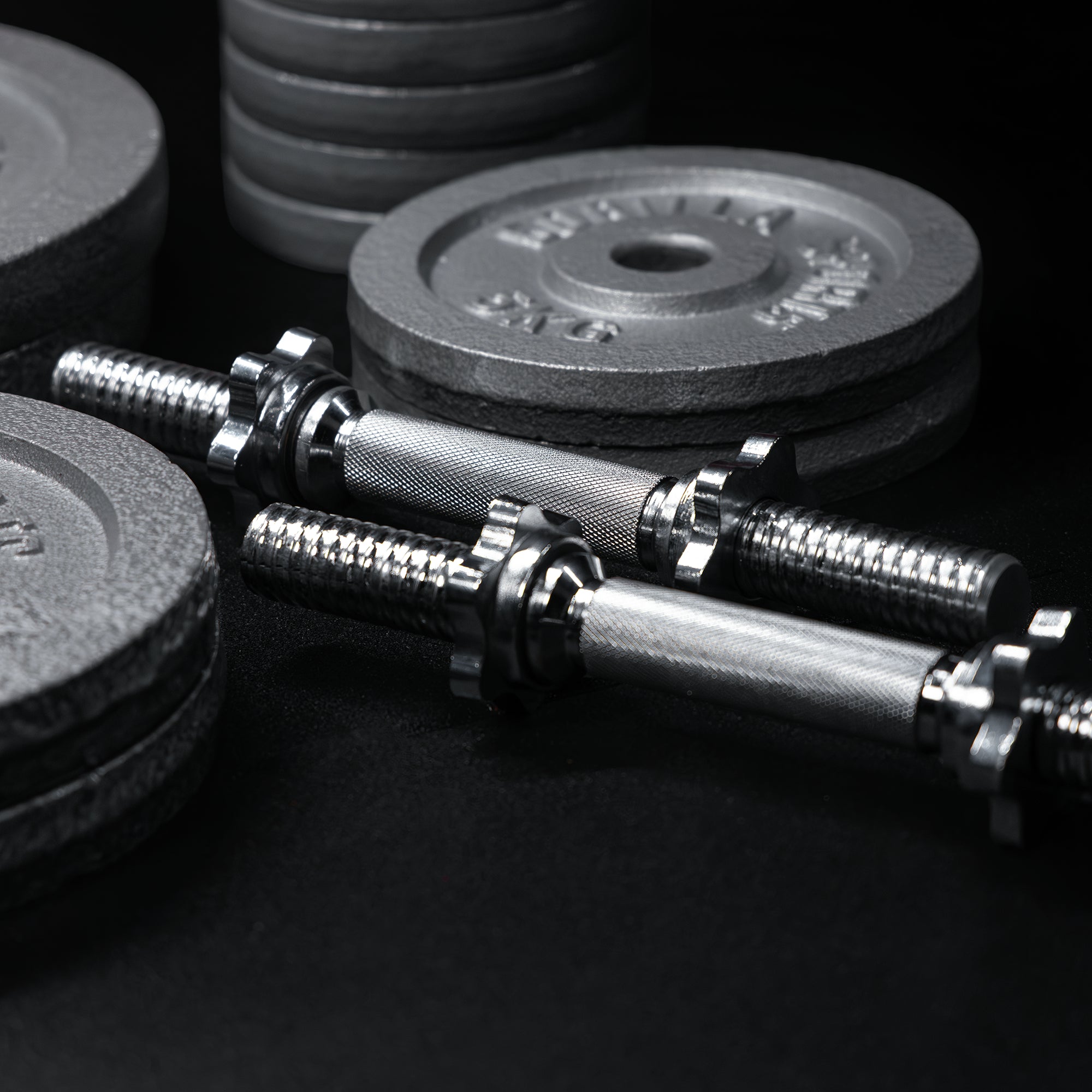 gorilla-sports-langhantel-set-gusseisen-108-kg-mit-verschl-ssen image 6