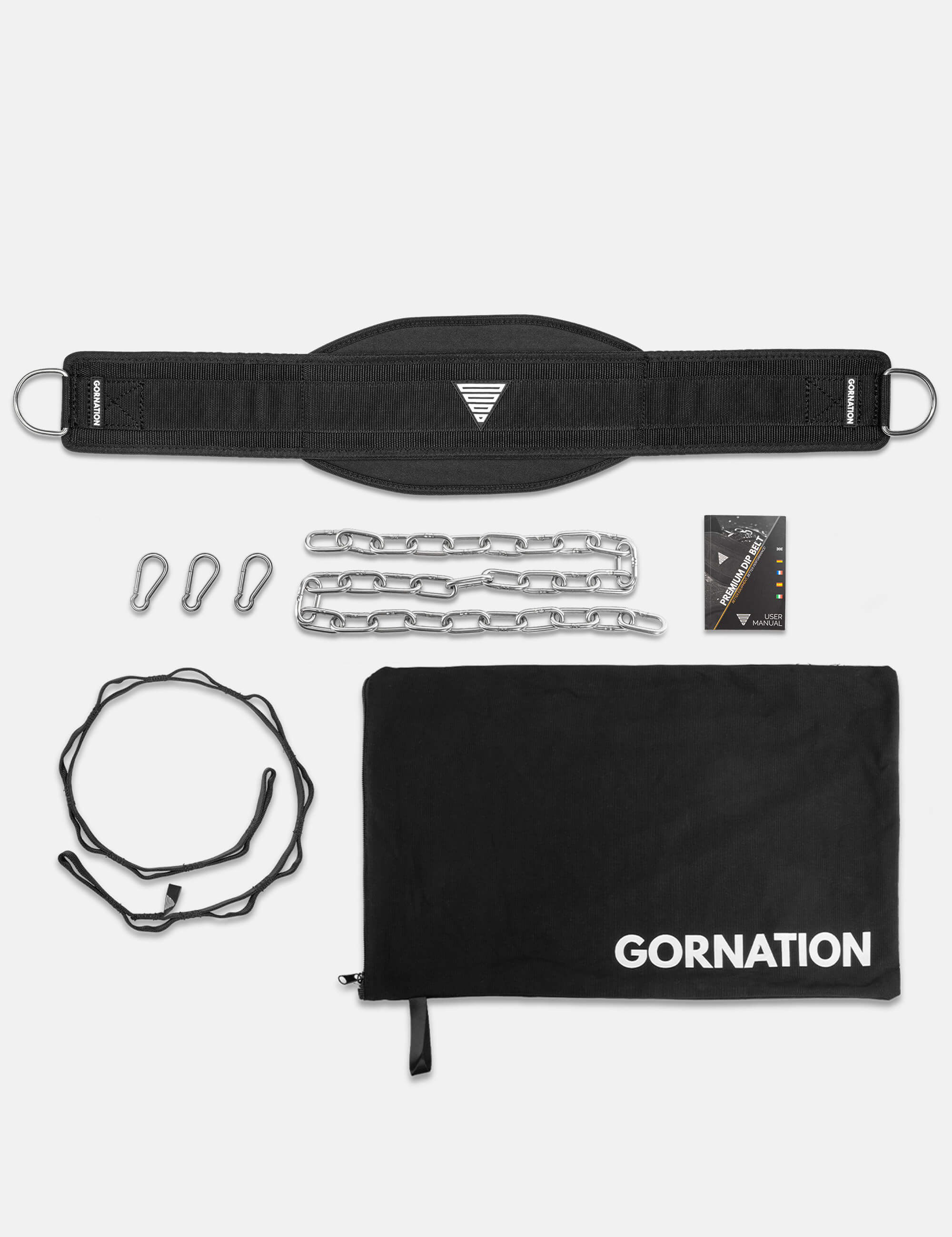 gornation-premium-dip-g-rtel-gewichtsg-rtel-mit-kette-oder-seil image 6
