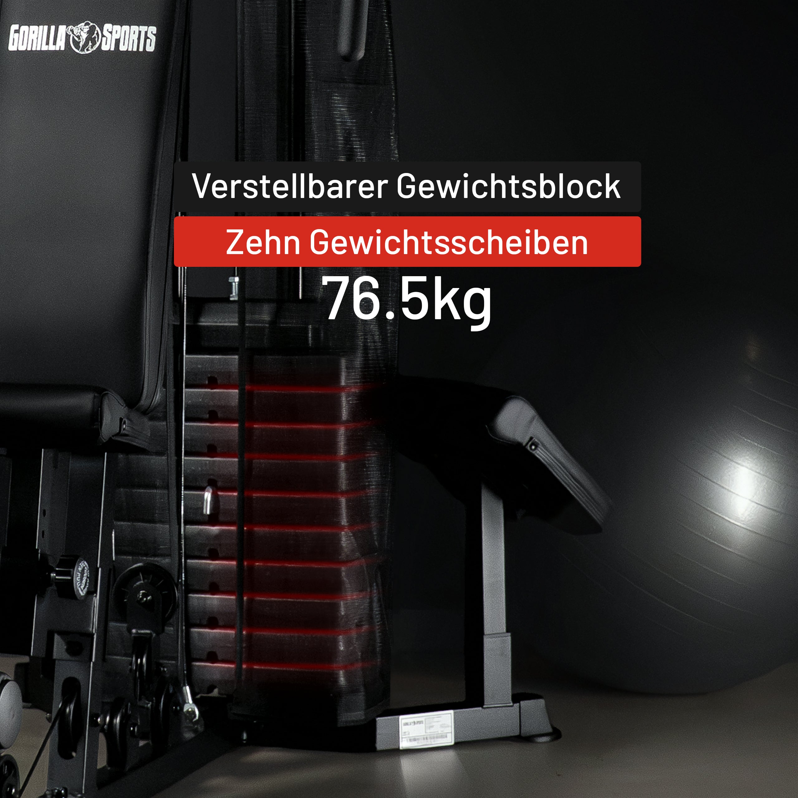 gorilla-sports-kraftstation-home-gym-multigym-inkl-steckgewichte image 7
