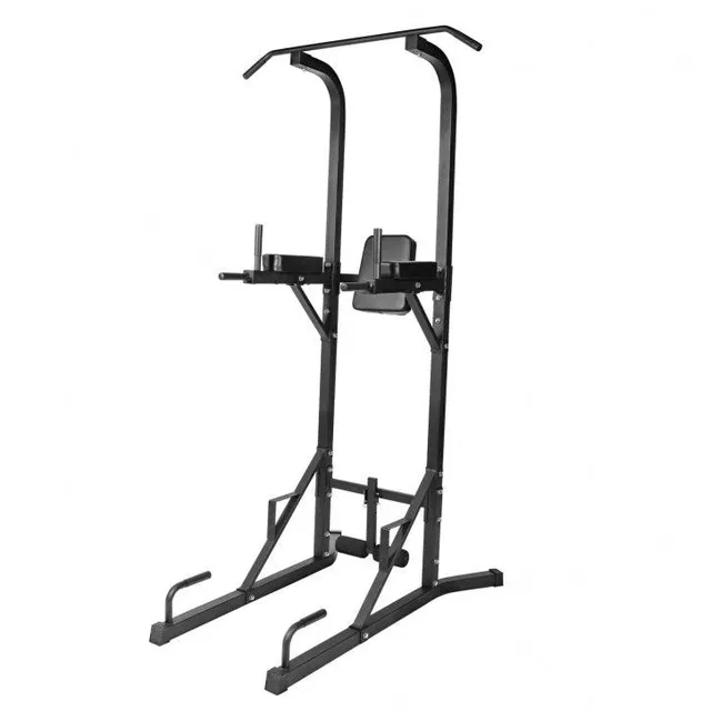 gorilla-sports-power-tower-dip-station-mit-klimmzugstange-und-sit-up-trainer image 1