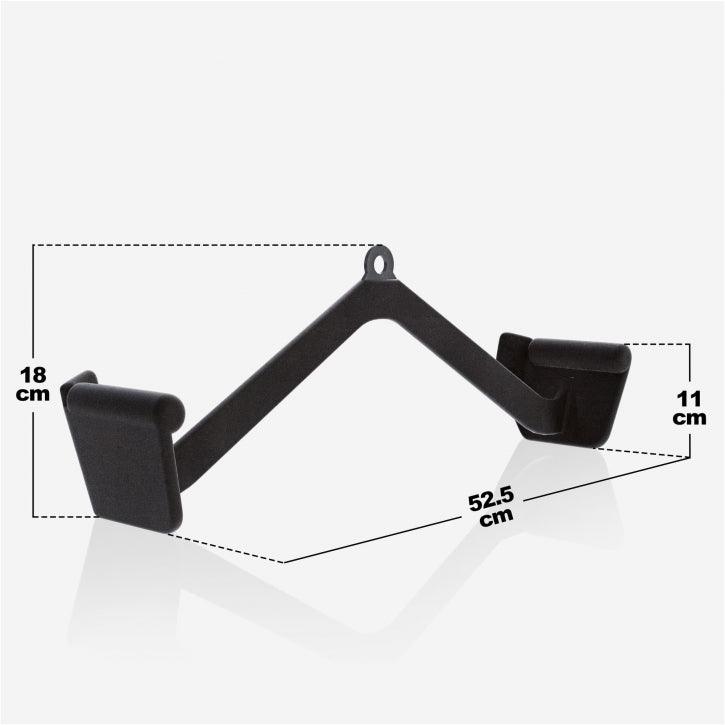 gorilla-sports-latzug-rudergriff-gummi-schwarz image 3