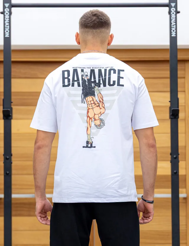 gornation-anime-oversized-t-shirt-balance-streetwear-shirt-100-baumwolle image 1
