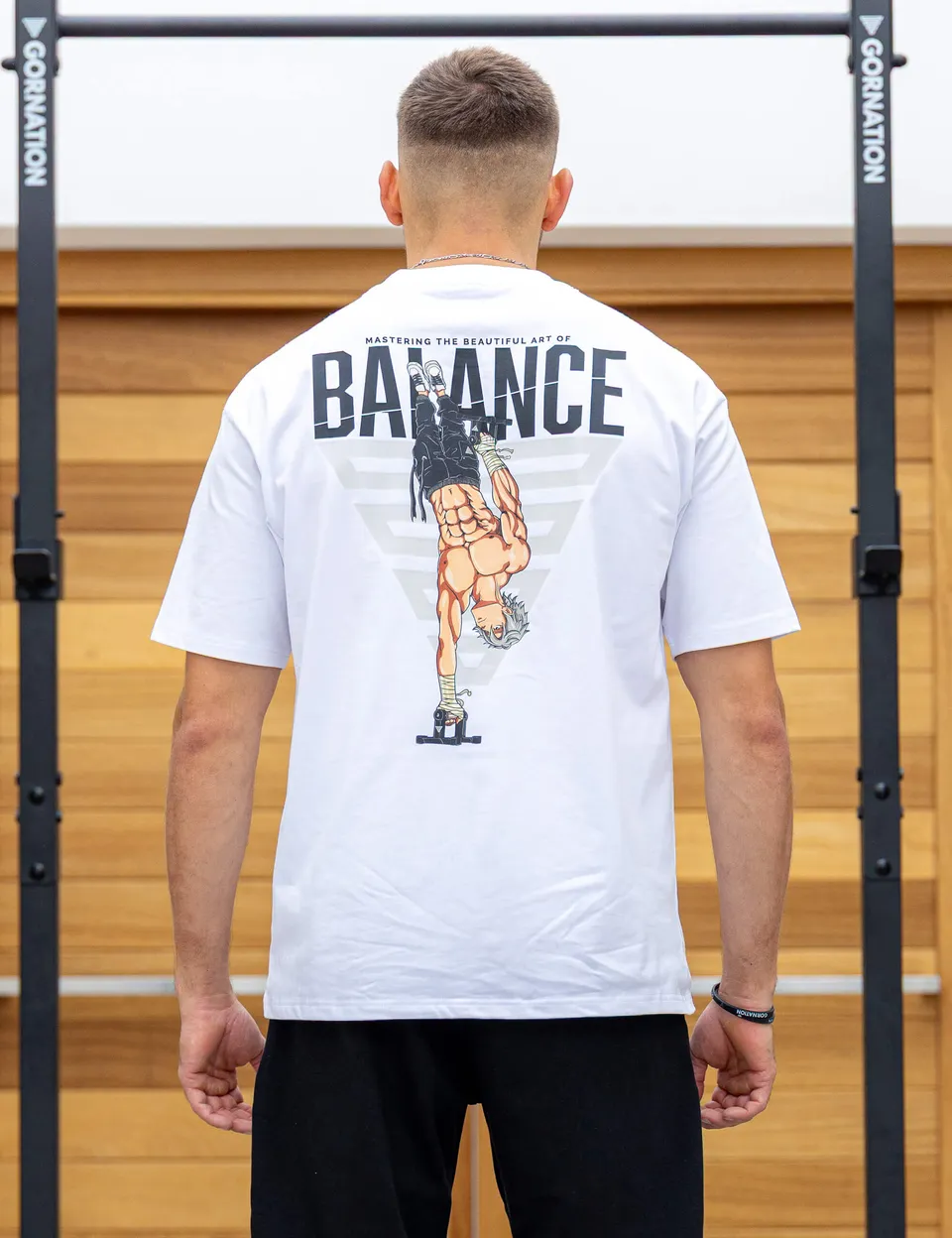 gornation-anime-oversized-t-shirt-balance-streetwear-shirt-100-baumwolle image 1