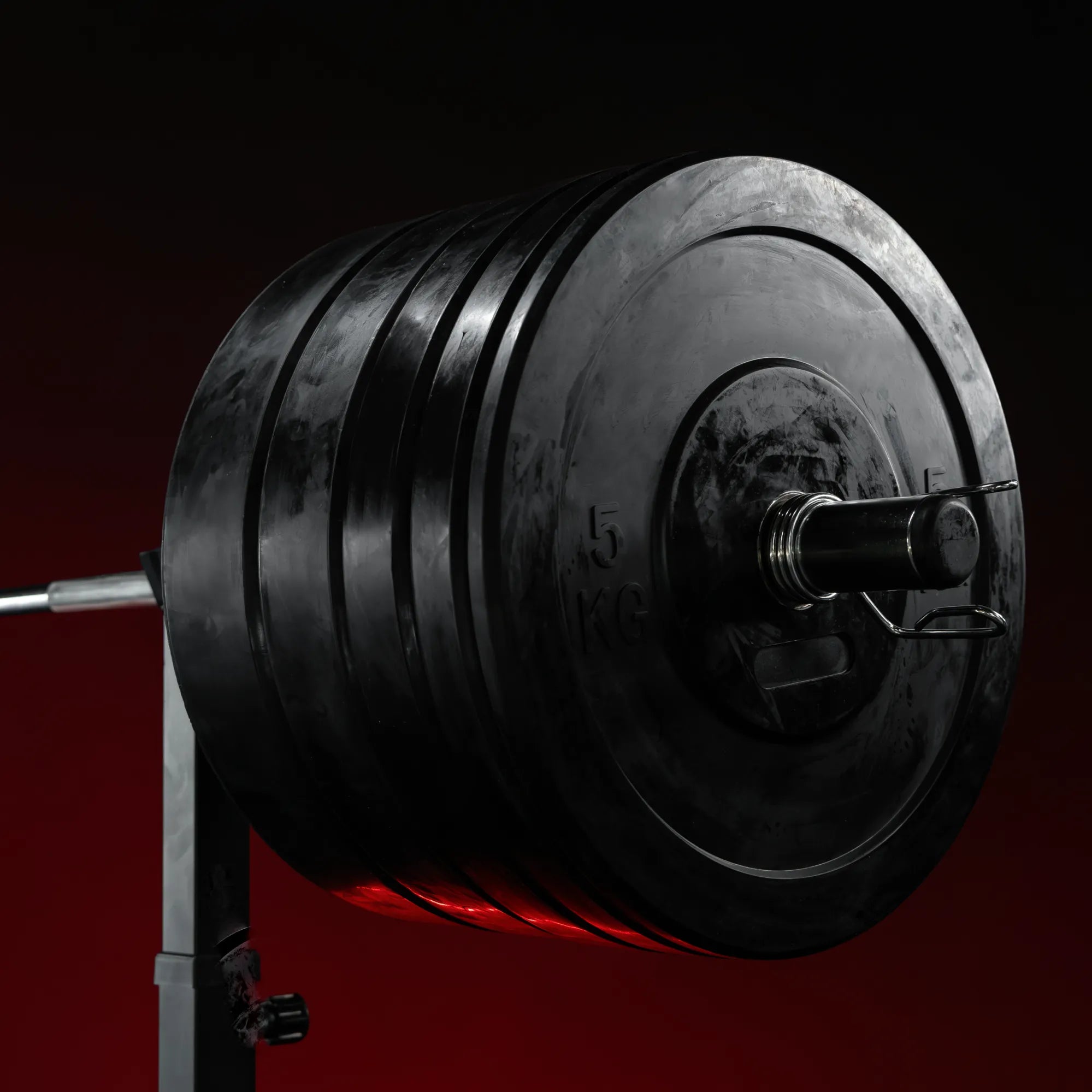 gorilla-sports-bumper-plates-gummi-olympia-5-25-kg-hantelscheiben image 4