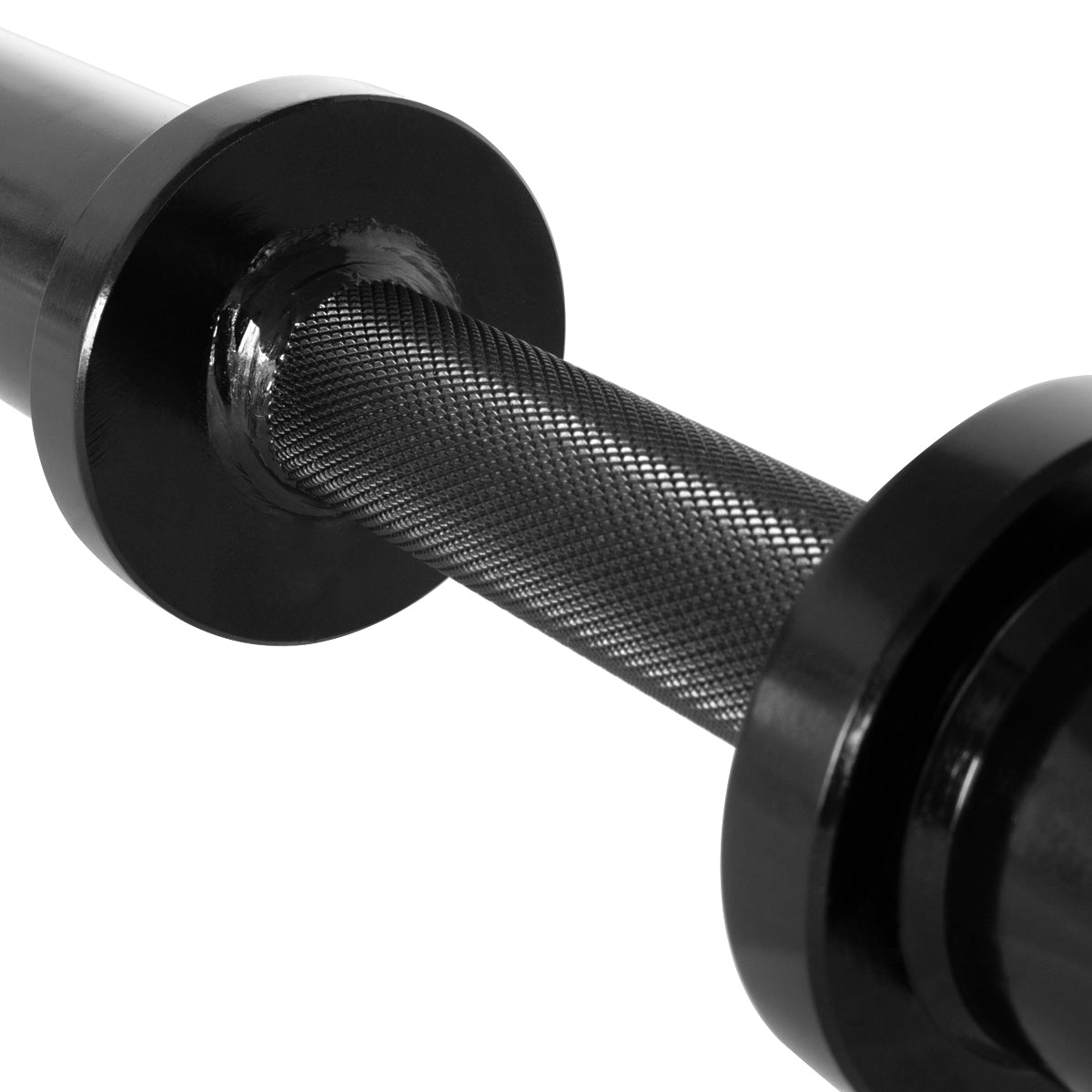 strength-shop-olympische-kurzhantelstange-mit-fixierten-scheibenaufnahmen-50-mm image 2