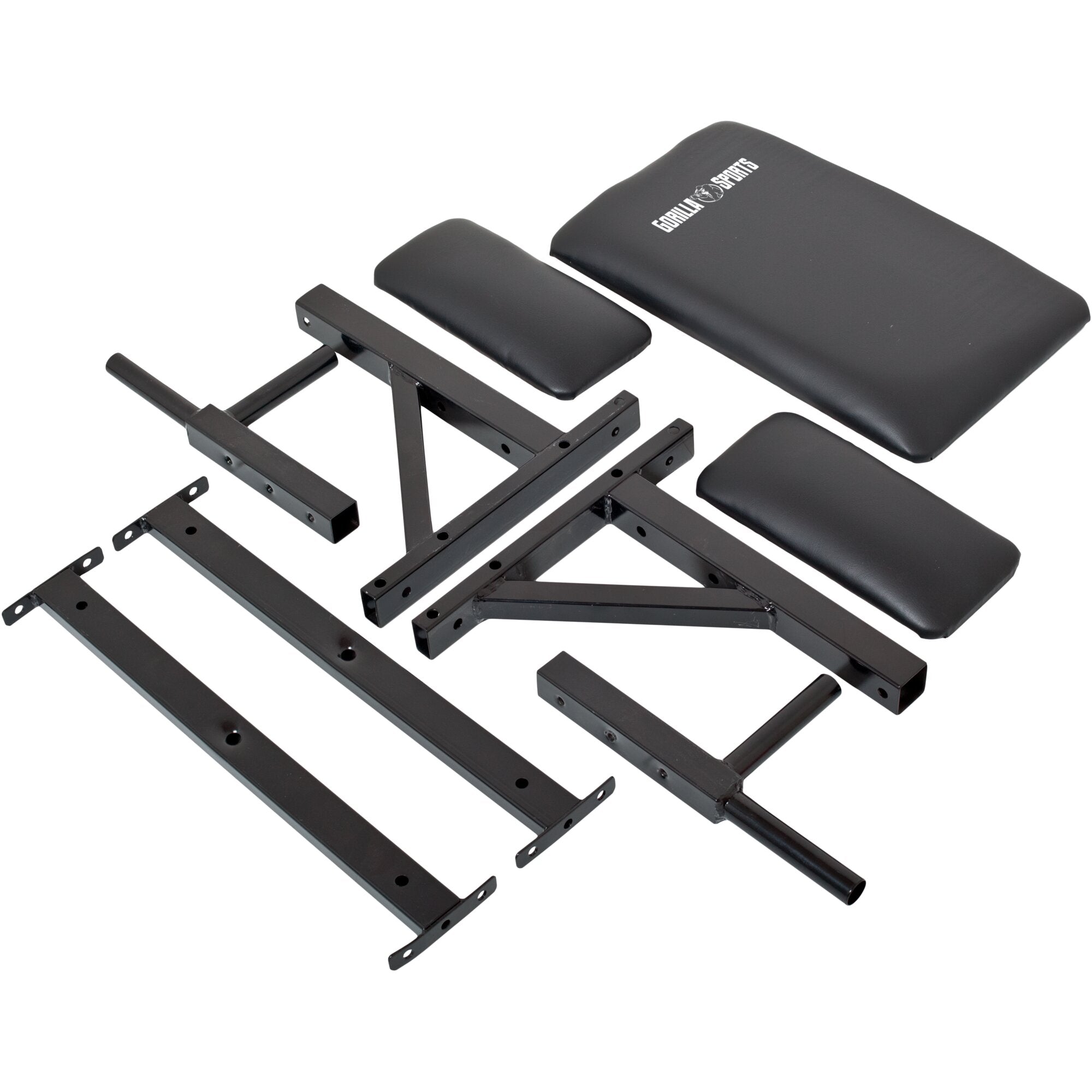 gorilla-sports-dip-station-mit-r-ckenpolster-zur-wandmontage image 8
