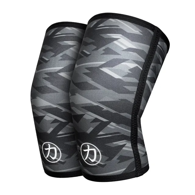 strength-shop-7mm-inferno-neoprene-knee-sleeves-dark-camo-ipf-zertifiziert-paar image 1
