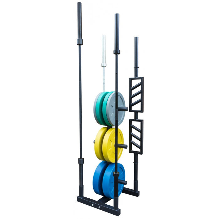 strength-shop-gewichtsbaum-f-r-bumper-plates-inkl-halterung-f-r-4-hanteln image 2