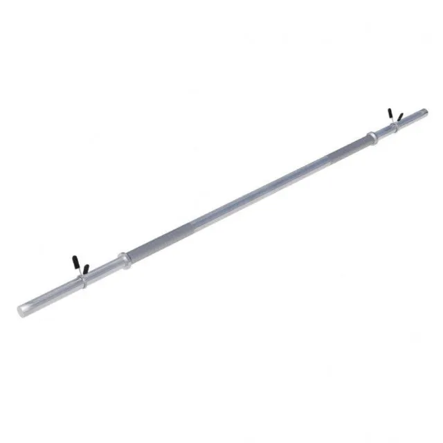 gorilla-sports-langhantel-150-cm-chrom-mit-federverschl-ssen image 1