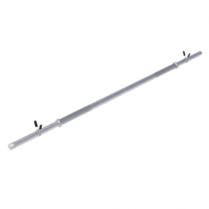 gorilla-sports-langhantel-150-cm-chrom-mit-federverschl-ssen image 1