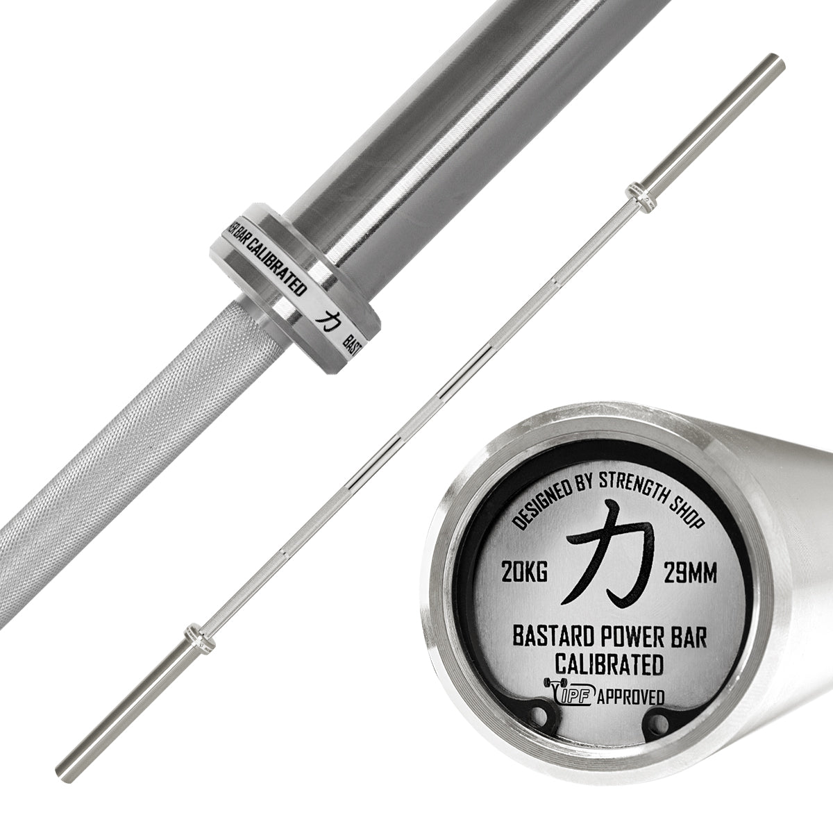 strength-shop-kalibrierte-bastard-power-bar-edelstahl-20kg-ipf-zertifizierte-pow image 1