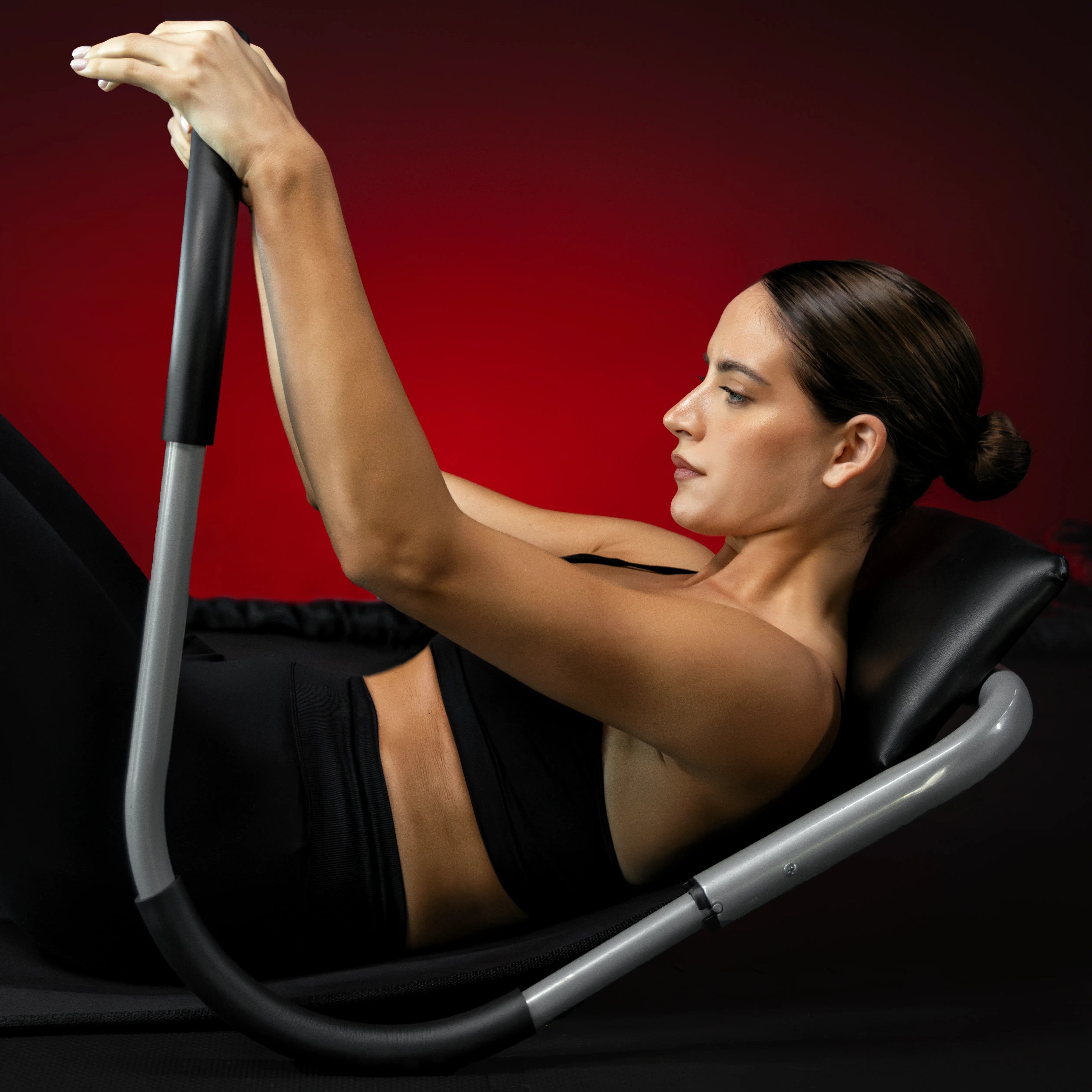 gorilla-sports-bauchtrainer-ab-roller-mit-trainingsmatte image 2