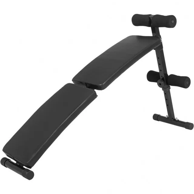 gorilla-sports-sit-up-bank-klappbar-bauchtrainer-schwarz image 1