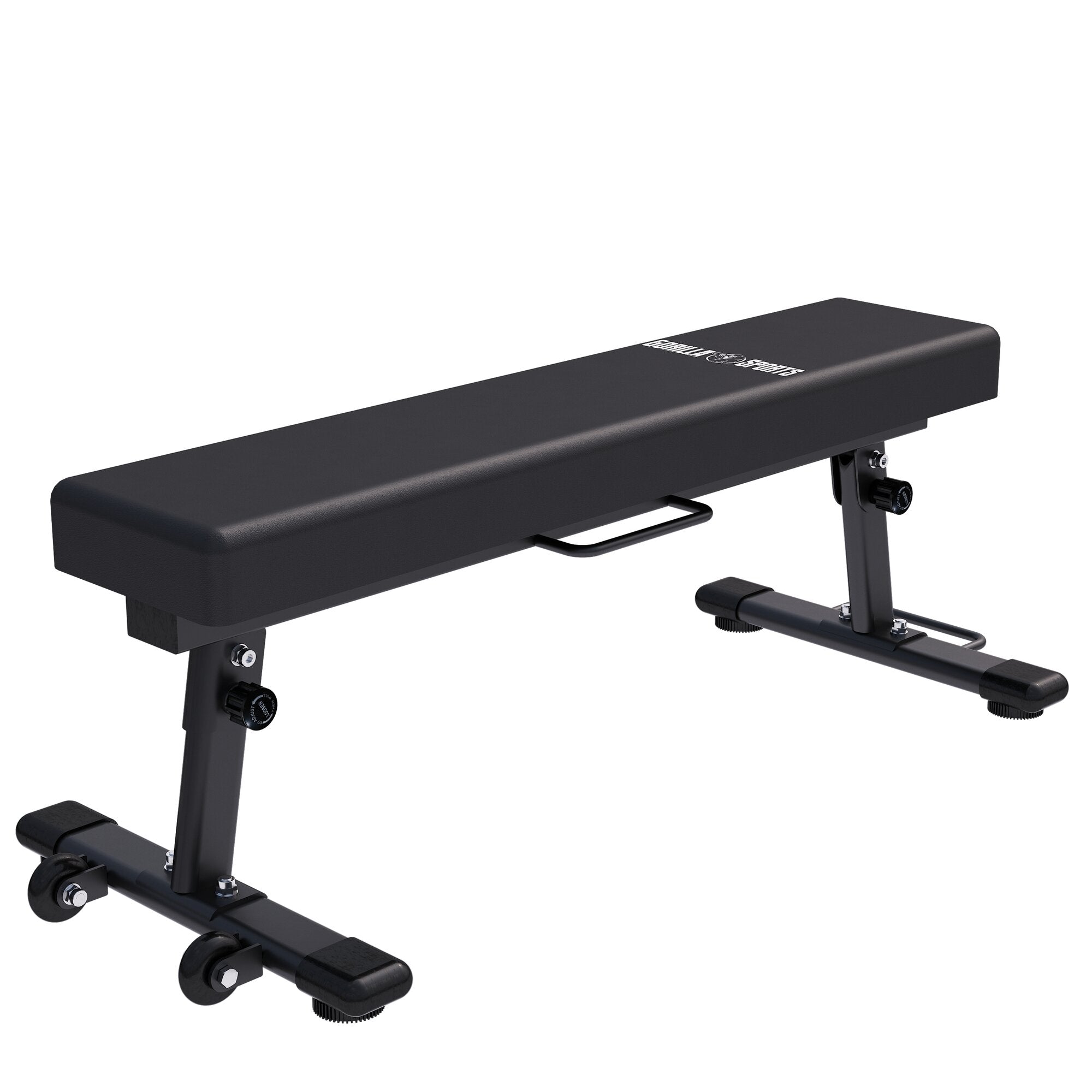 gorilla-sports-flachbank-klappbar-mit-tragegriff-bis-400-kg image 1