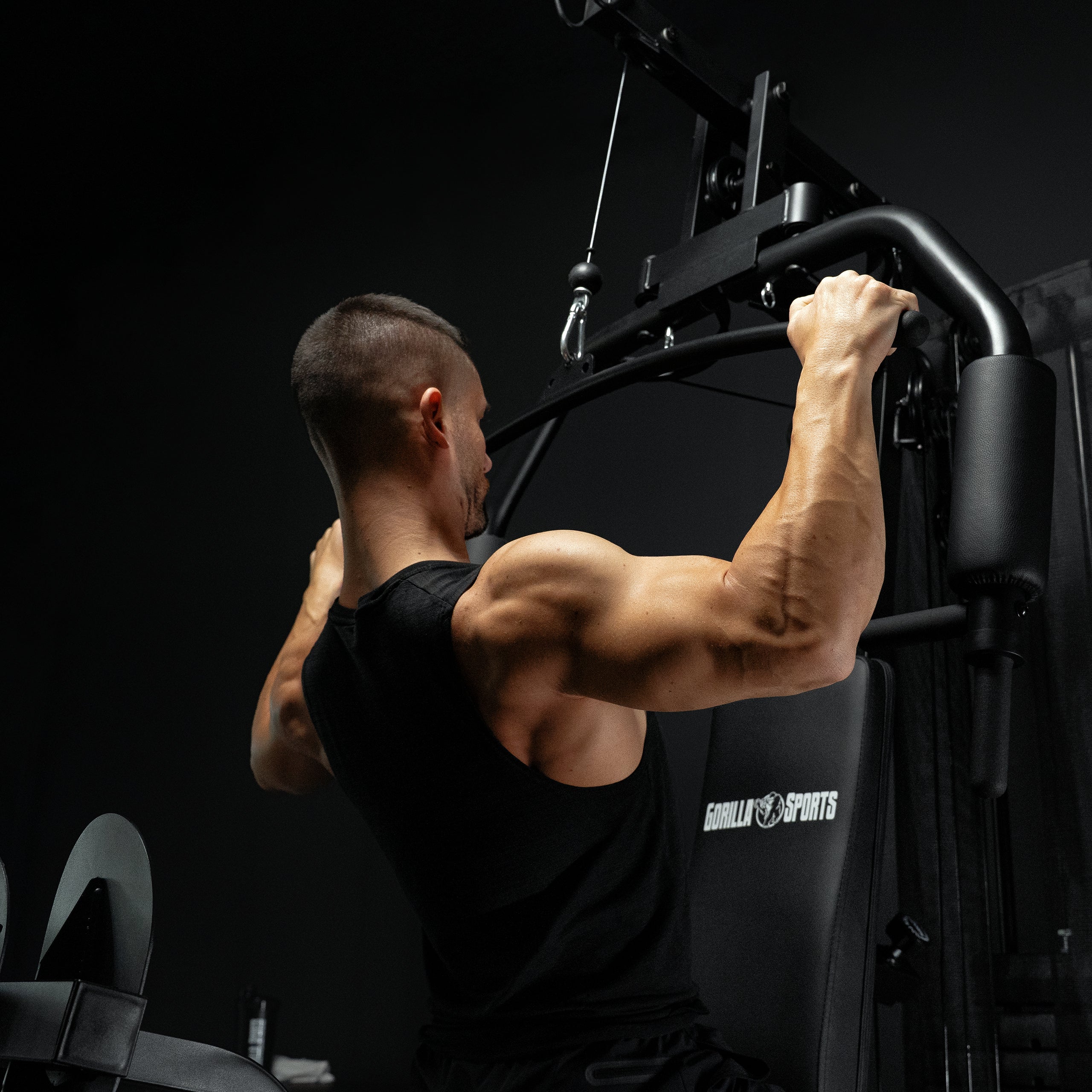 gorilla-sports-kraftstation-home-gym-multigym-inkl-steckgewichte image 2