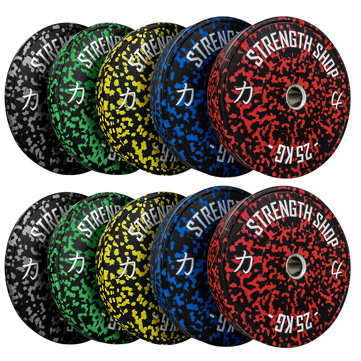 strength-shop-fleck-gummi-bumper-plate-hantelscheibe-b-ware-5kg-25kg image 6