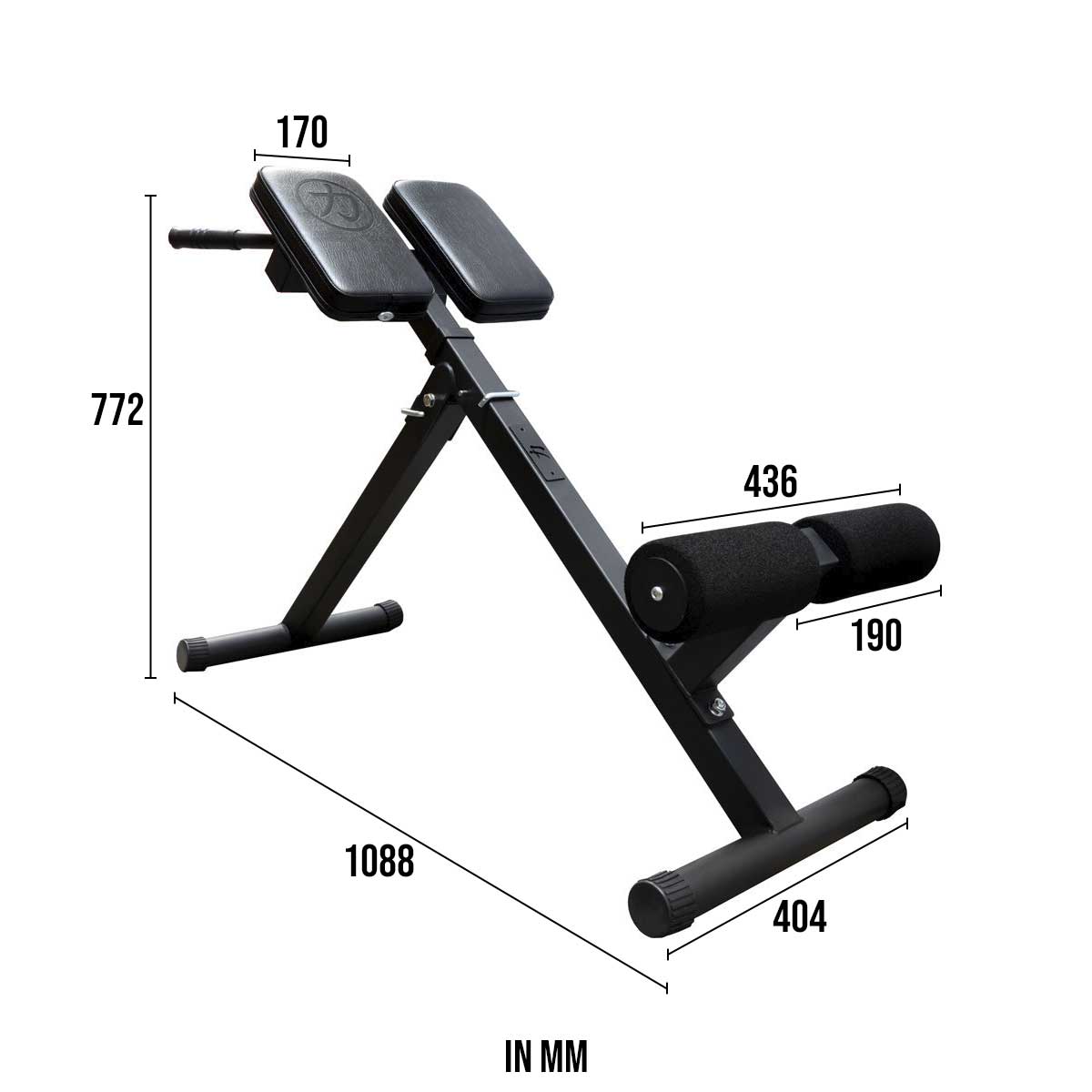 strength-shop-hyperextension-r-ckenstreckerbank-stahl-faltbar image 3