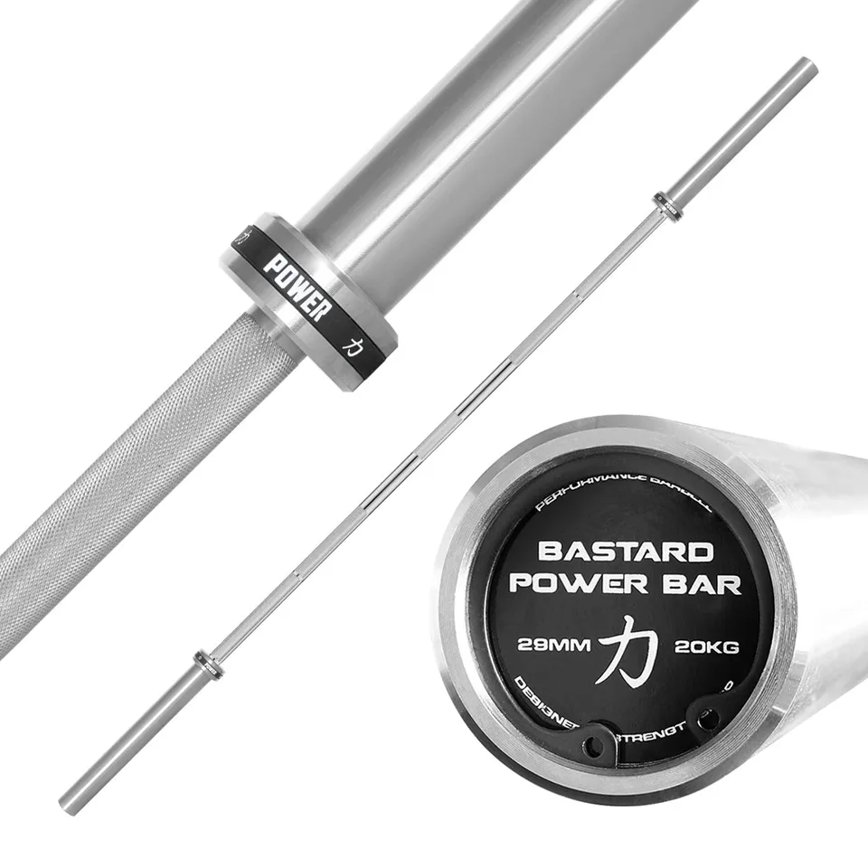 strength-shop-bastard-power-bar-vernickelter-schaft-29mm-powerlifting-hantelstan image 1