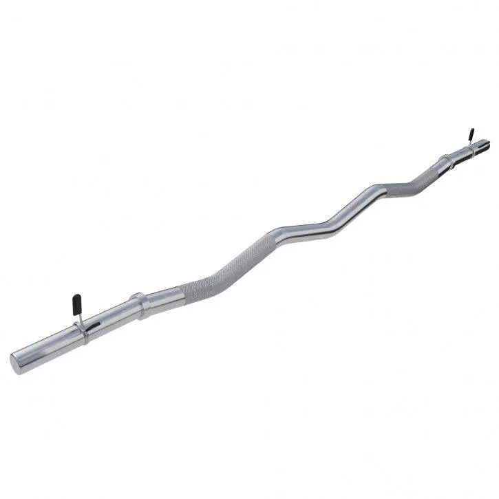 gorilla-sports-sz-hantelstange-120-cm-chrom-mit-federverschl-ssen image 1