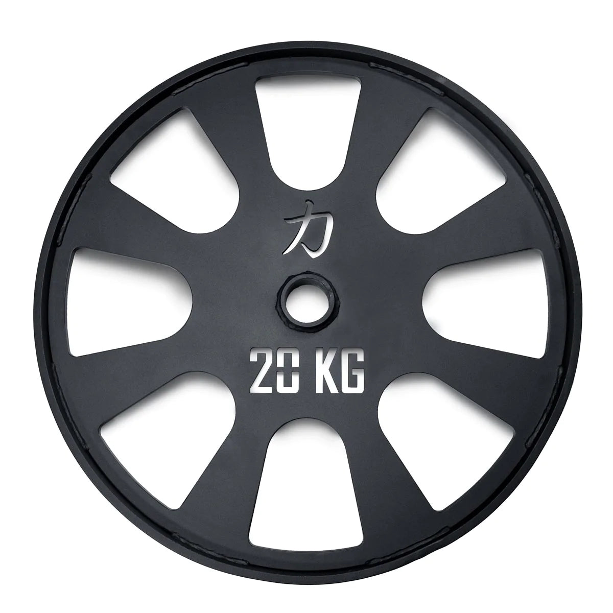 strength-shop-apollon-wheel-paar-20kg-je-rad-schwarz-pulverbeschichtet image 1