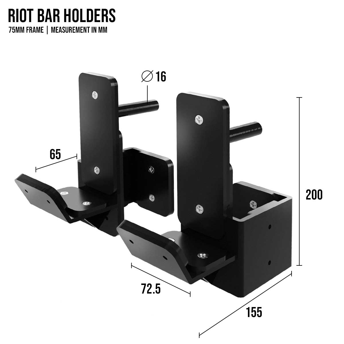 strength-shop-riot-mrr-75-hantelablage-j-hook-paar image 2