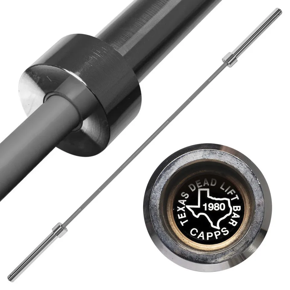 strength-shop-original-texas-deadlift-bar-gunmetal-spezial-hantelstange image 1