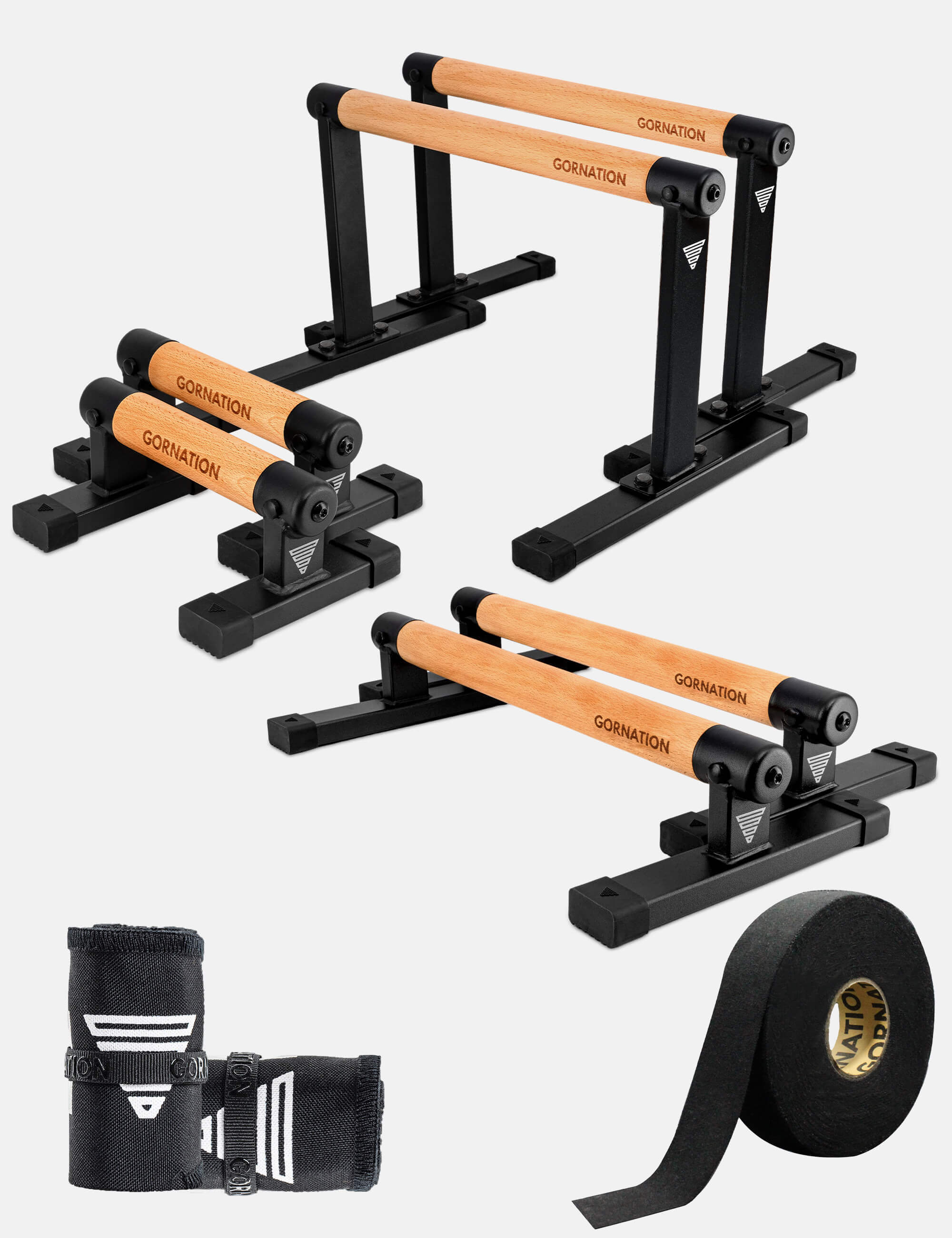 gornation-premium-parallettes-set-3-paar-mini-barren-40-mm-buchenholz-mit-wrist- image 1