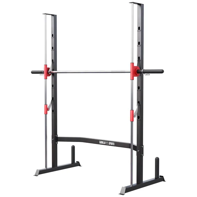 gorilla-sports-multipresse-rack-half-rack-kniebeugenst-nder image 1