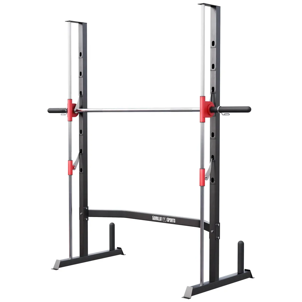 gorilla-sports-multipresse-rack-half-rack-kniebeugenst-nder image 1