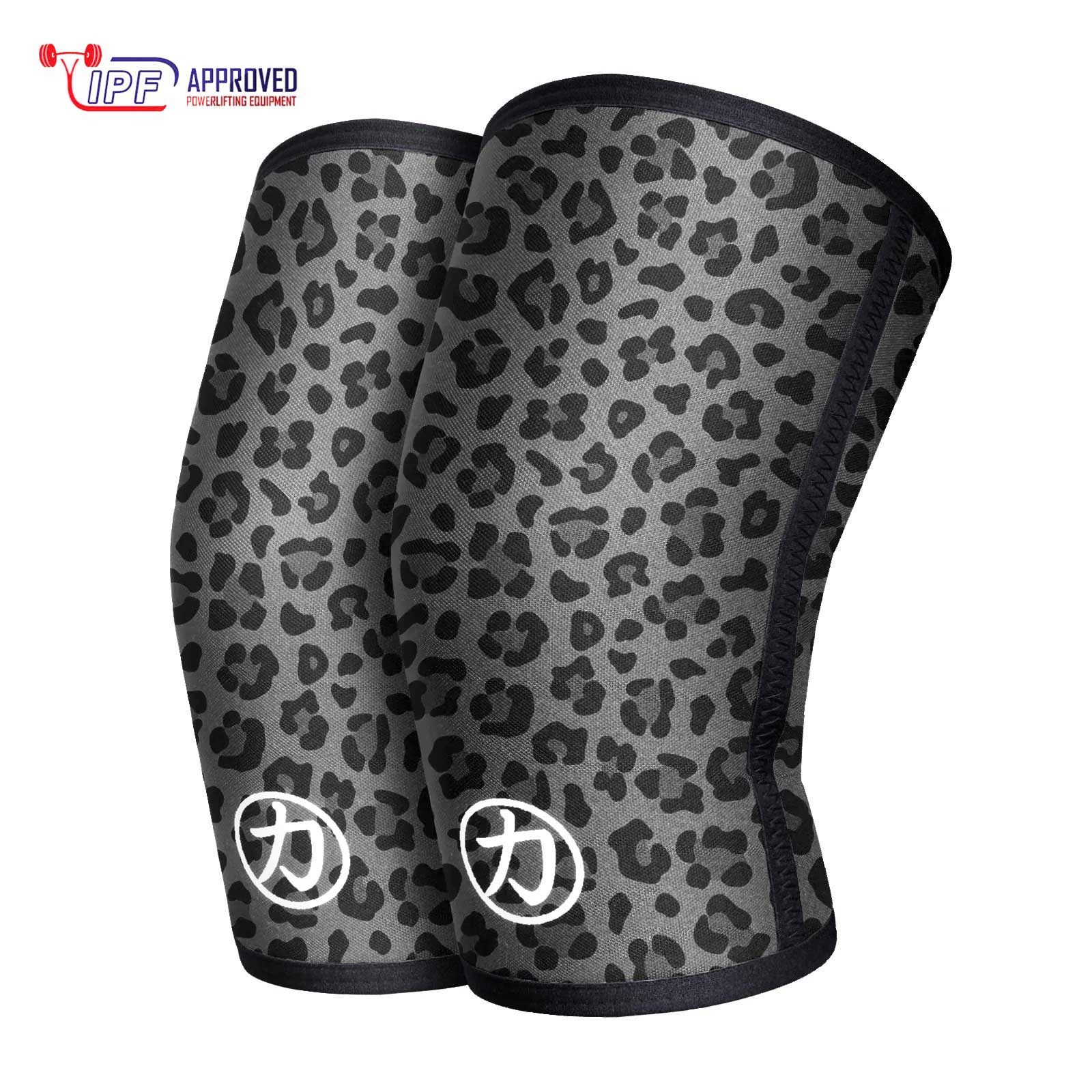 strength-shop-7mm-inferno-neoprene-knee-sleeves-dark-leo-ipf-zertifiziert-paar image 2