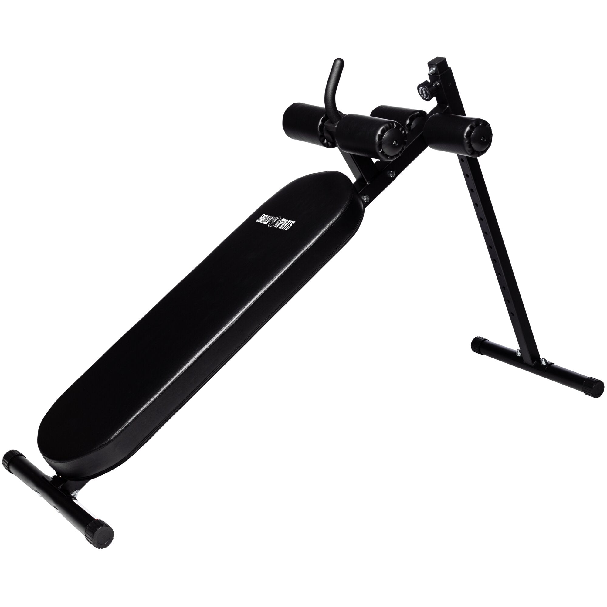 gorilla-sports-sit-up-bank-pro-verstellbar-schwarz image 1