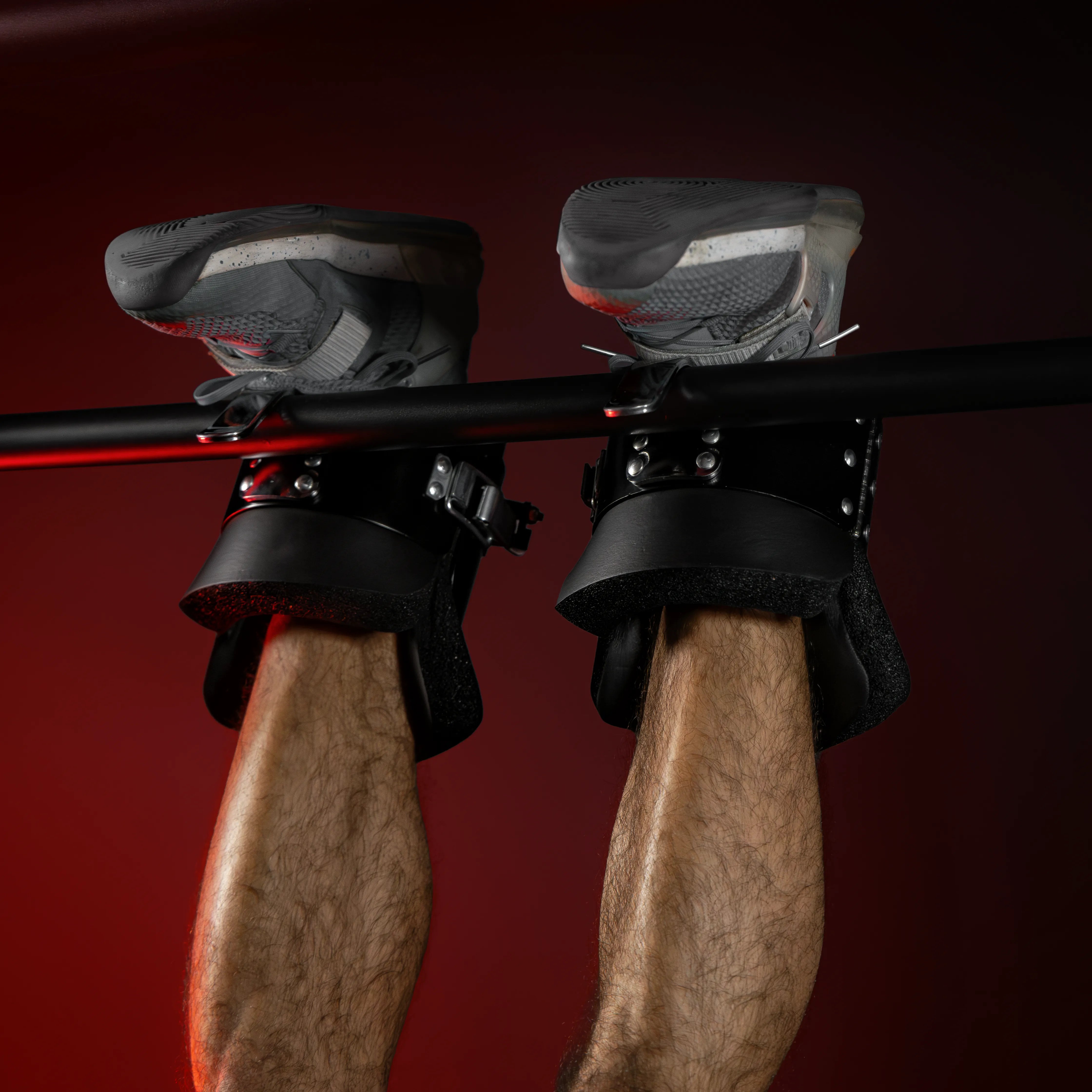 gorilla-sports-gravity-boots-schwarz-bauchtrainer-f-r-klimmzugstange image 8
