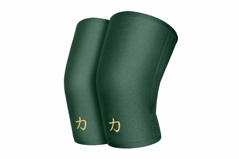 strength-shop-inferno-knee-sleeves-7mm-neopren-vintage-green-ipf-zertifiziert-pa image 1