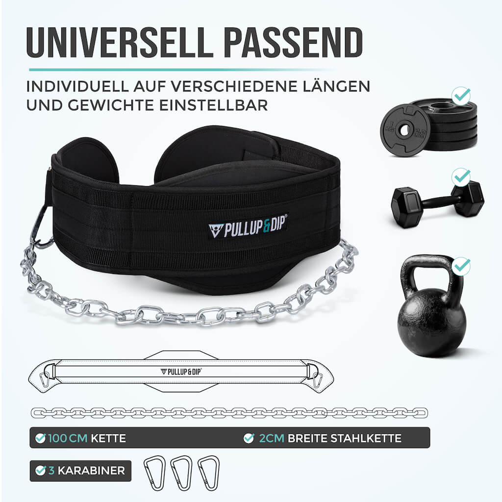 pullup-dip-dip-g-rtel-mit-kette-3-karabinern-und-klappen image 5