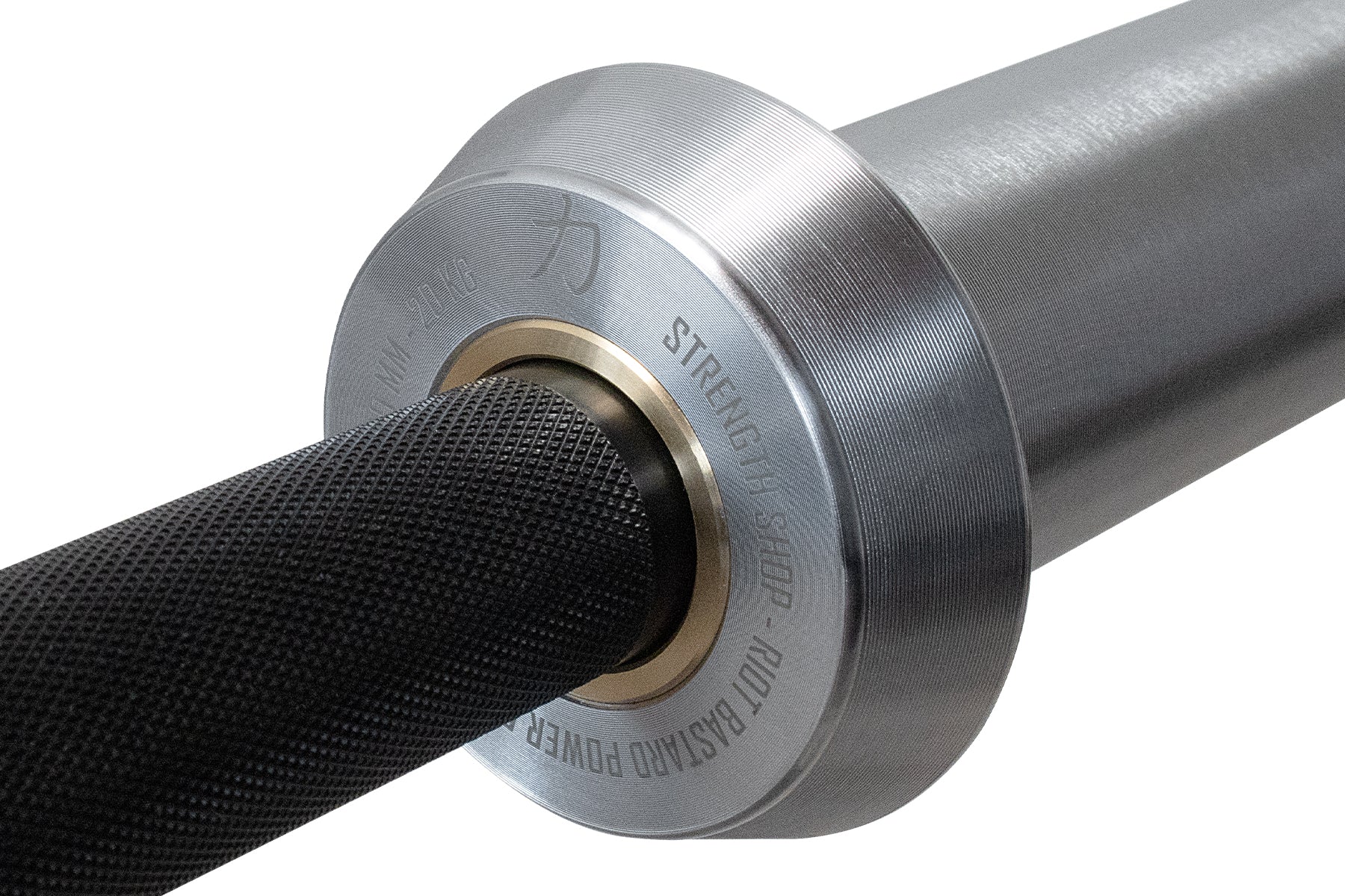 strength-shop-riot-power-bar-calibrated-20-kg-black-chrome image 4