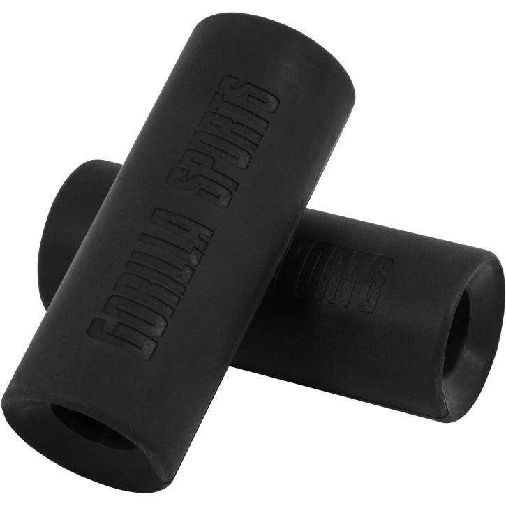 gorilla-sports-hantelgriffe-2er-set-silikon-schwarz image 1