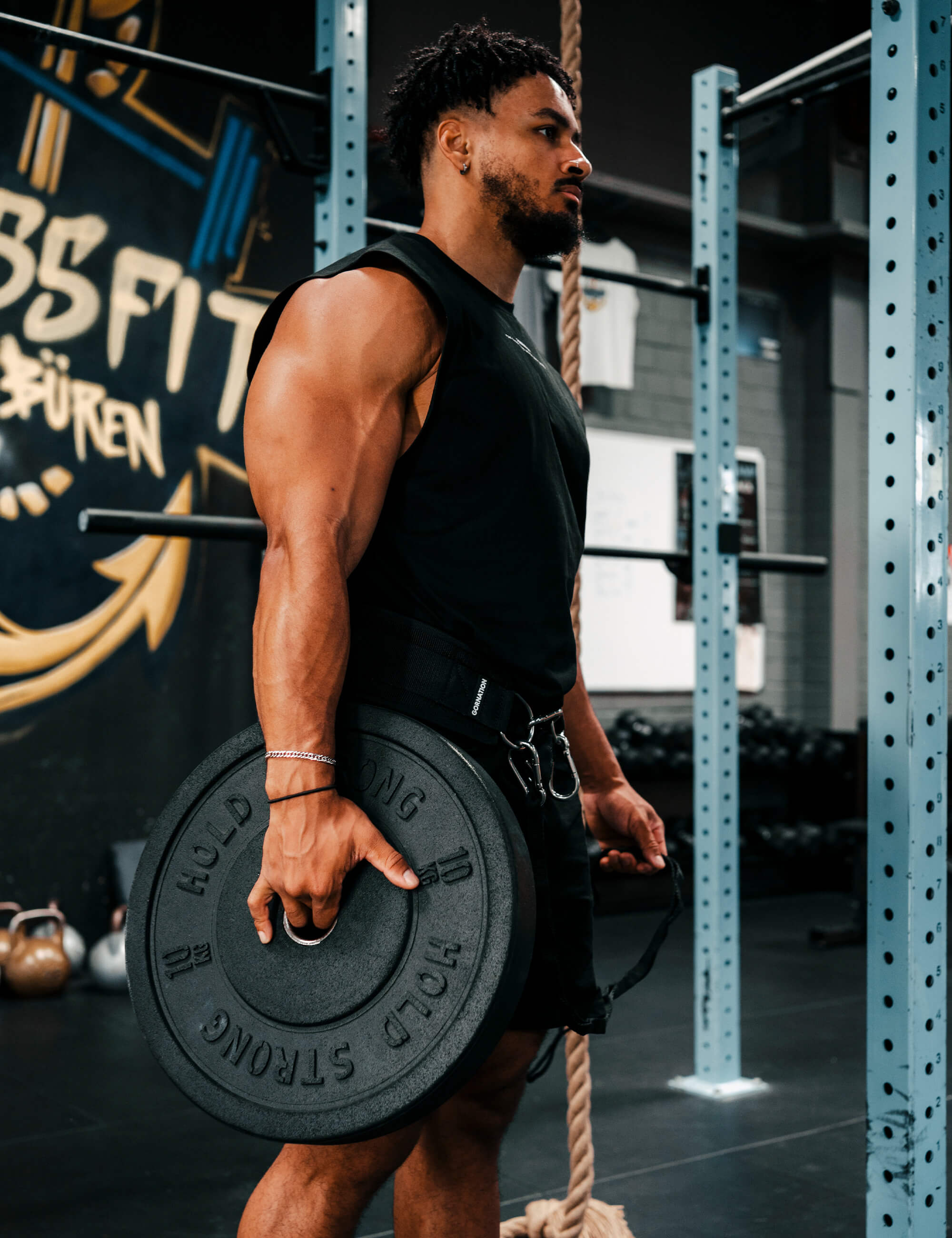 gornation-anime-oversized-tank-top-strength-lockerer-streetwear-tank image 8