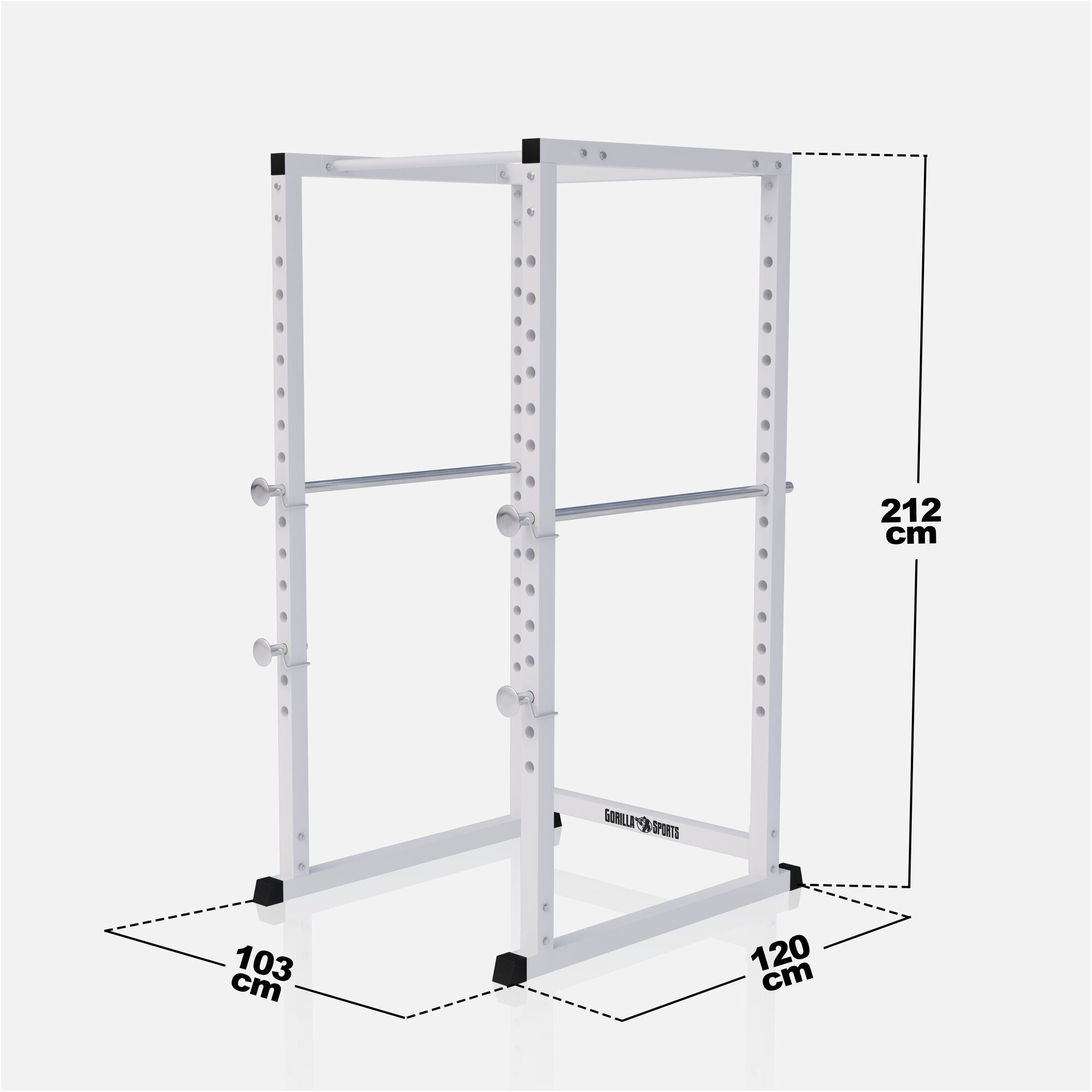 gorilla-sports-power-rack-212-cm-mit-klimmzugstange image 7