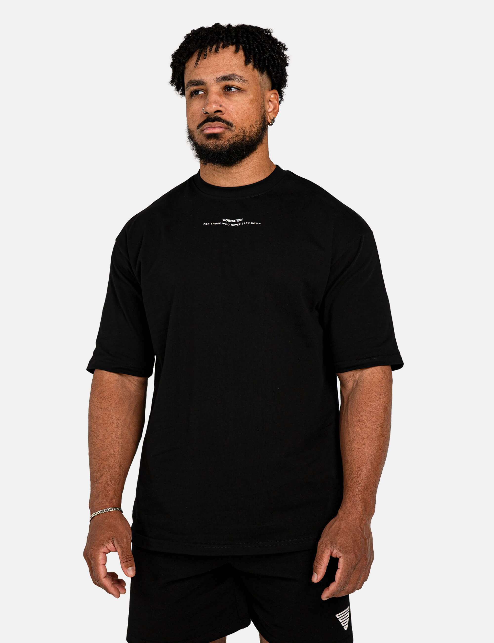 gornation-anime-oversized-t-shirt-strength-streetwear-shirt image 4