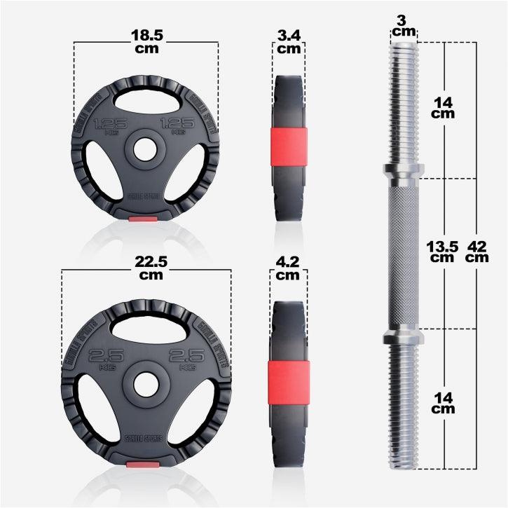 gorilla-sports-kurzhantel-set-kunststoff-gripper-30-kg-mit-sternverschl-ssen image 6