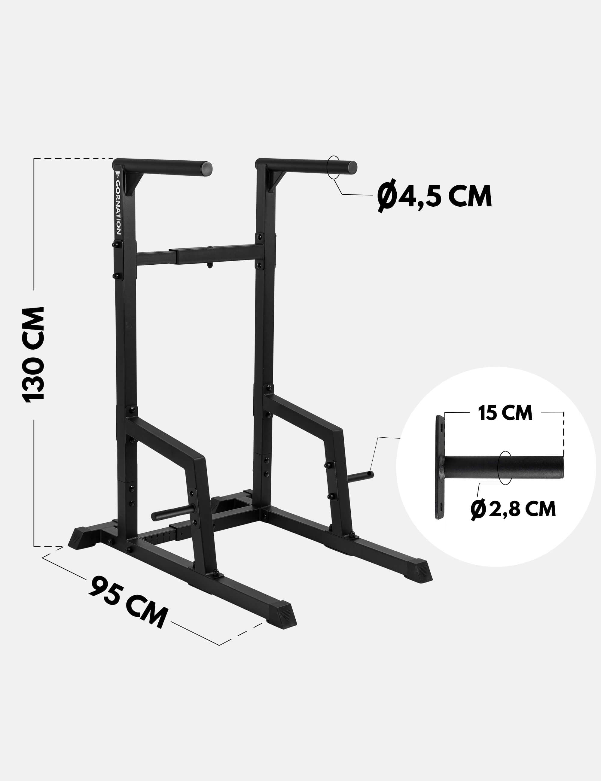 gornation-premium-dip-station-dip-station-indoor-outdoor image 3
