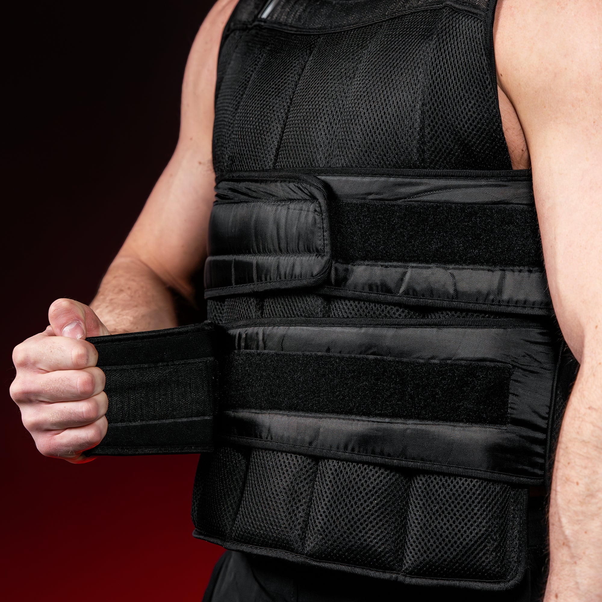 gorilla-sports-gewichtsweste-schwarz-mit-klettverschluss image 3