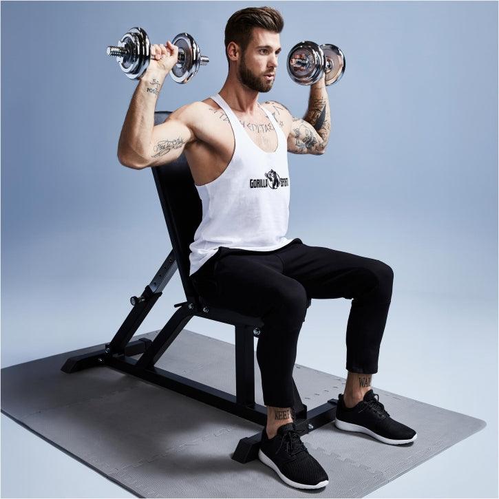 gorilla-sports-kurzhantel-set-chrom-30-kg-mit-sternverschl-ssen-2 image 8