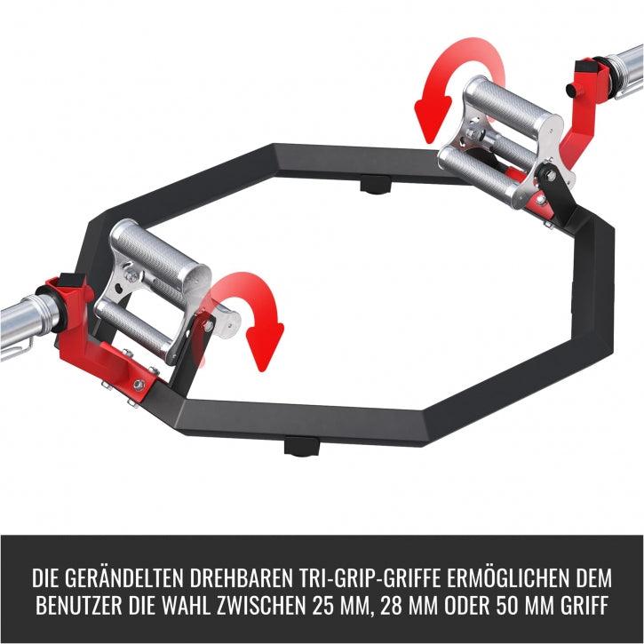 gorilla-sports-trap-bar-multi-grip-olympia-hex-bar-mit-verschl-ssen image 3