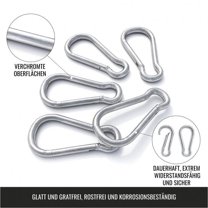 gorilla-sports-karabiner-7-mm-chrom-5er-set image 7