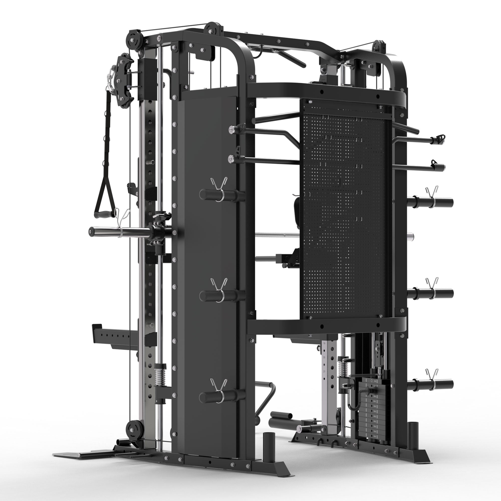 gorilla-sports-smith-machine-x5-mit-gewichten-kraftstation image 4