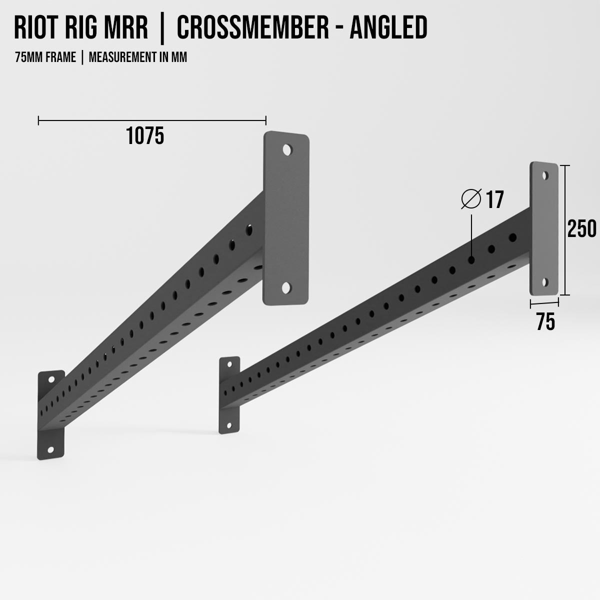 strength-shop-riot-rig-mrr-verbindungsstrebe-schr-g-crossmember image 2