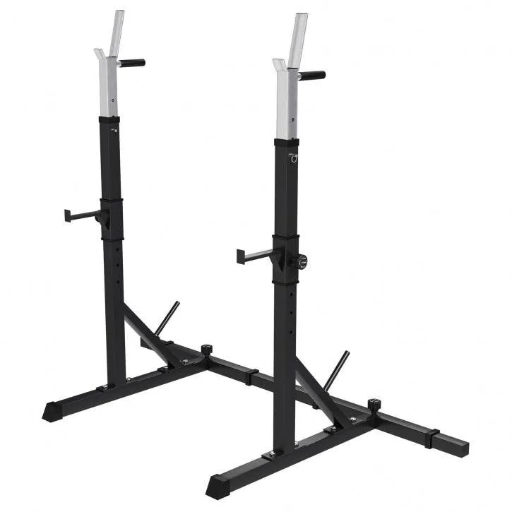 gorilla-sports-squat-rack-verstellbar-in-h-he-und-breite-inkl-hantelscheibenabla image 1